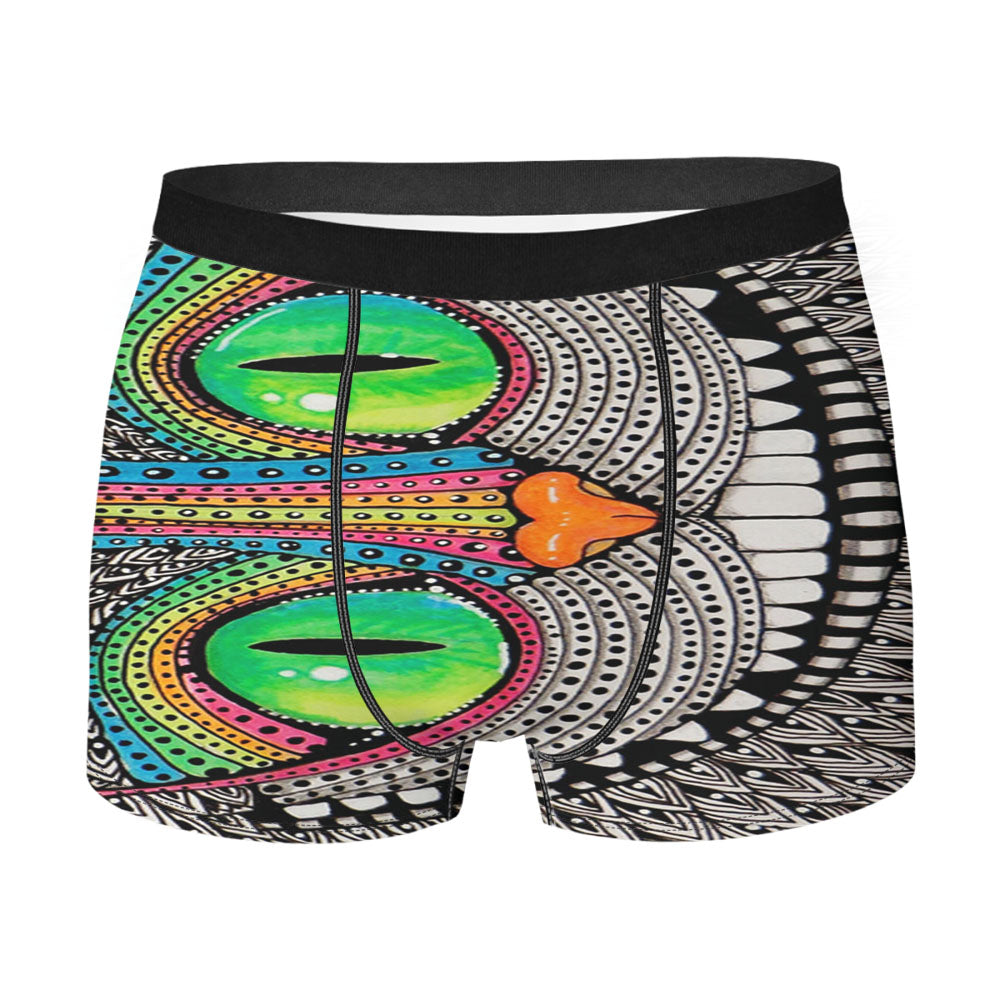 Alice Wonderland And Cheshire Cat Men'S Boxer Briefs