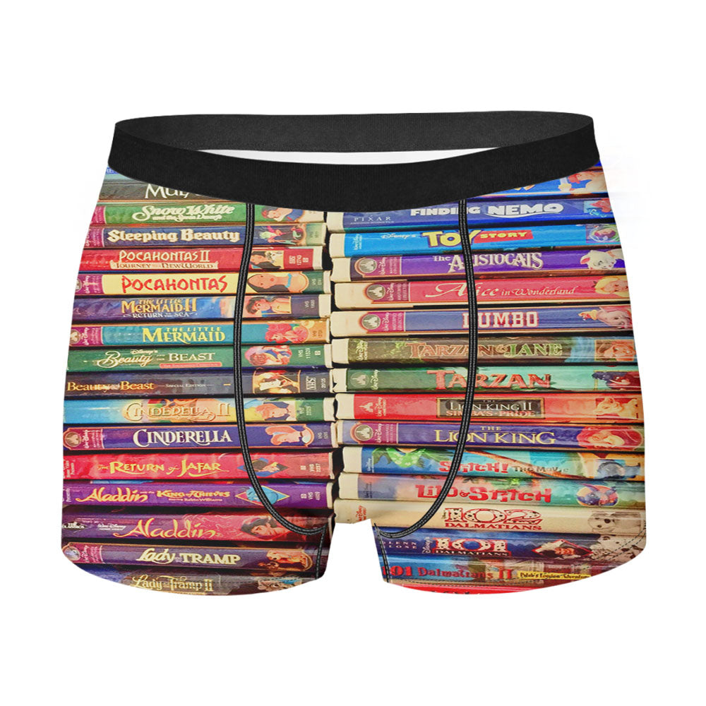 All Disney Cartoon Books Men'S Boxer Briefs