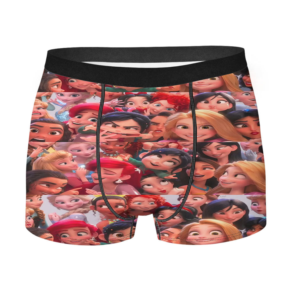 All Disney Princess Animated Men'S Boxer Briefs