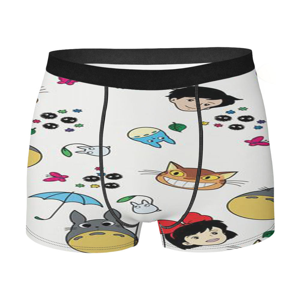 All My Neighbors Totoro Doodle Men'S Boxer Briefs
