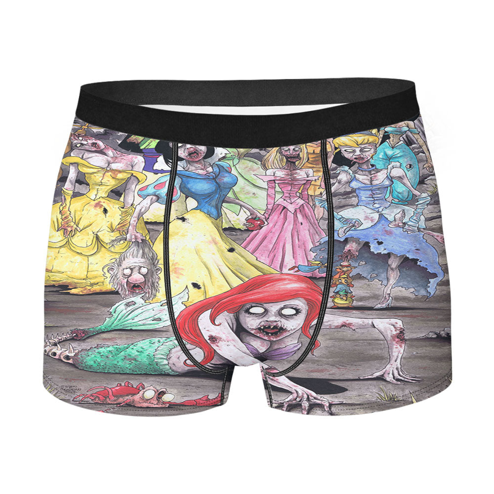 All Princess Disney Zombie Men'S Boxer Briefs