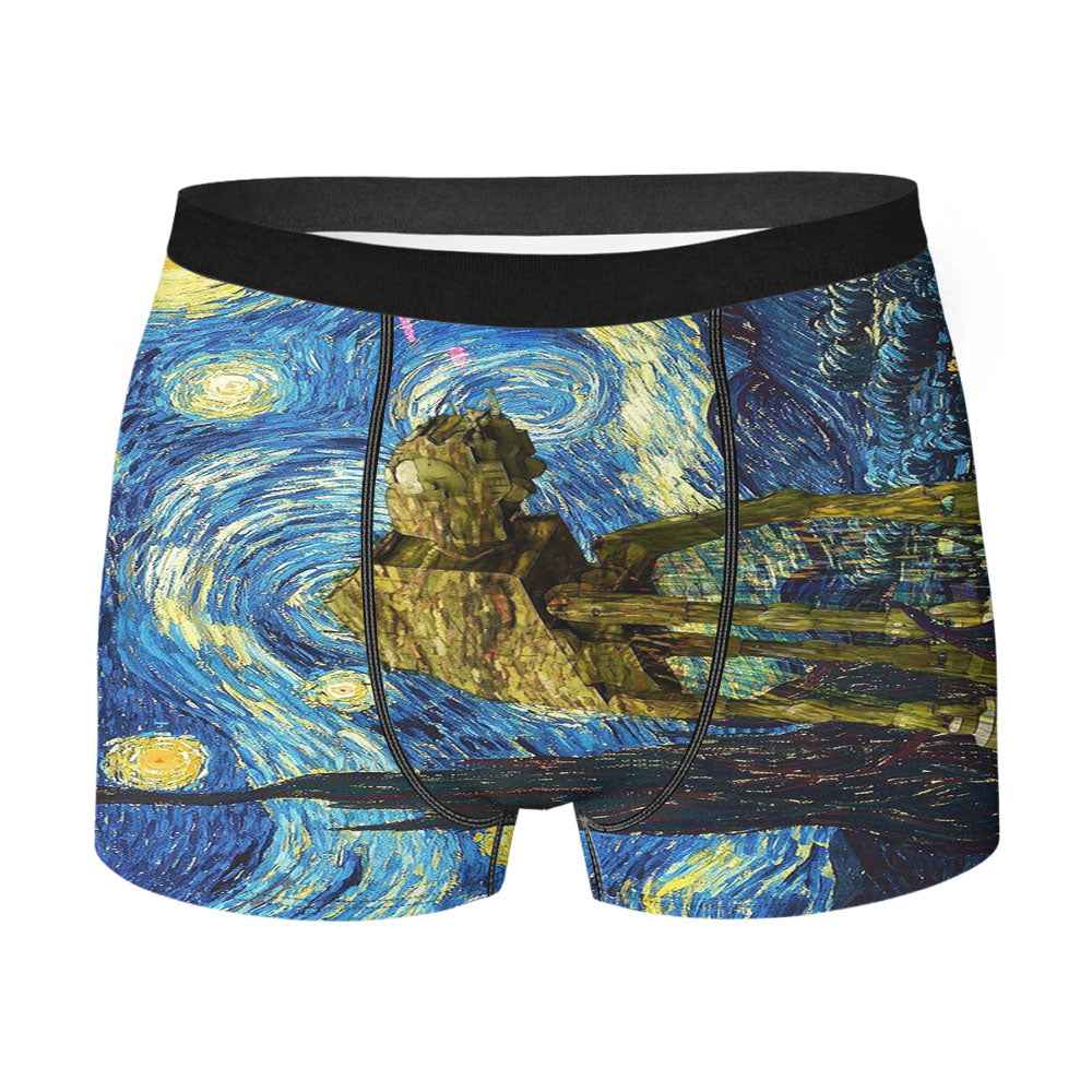 At Star Wars Starry Night Men'S Boxer Briefs