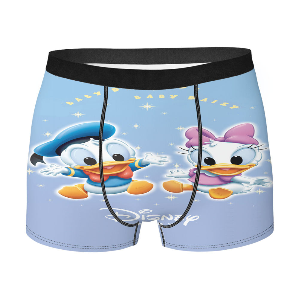Baby Donald And Daisy Duck Wallpaper Men'S Boxer Briefs