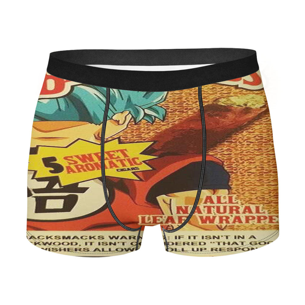 Backwoods Dragon Ball Goku Men'S Boxer Briefs