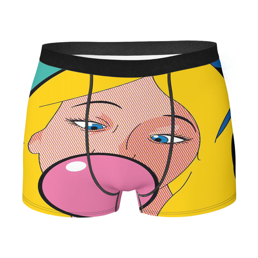 Bad Bubble Gum Alice In Wonderland Men'S Boxer Briefs