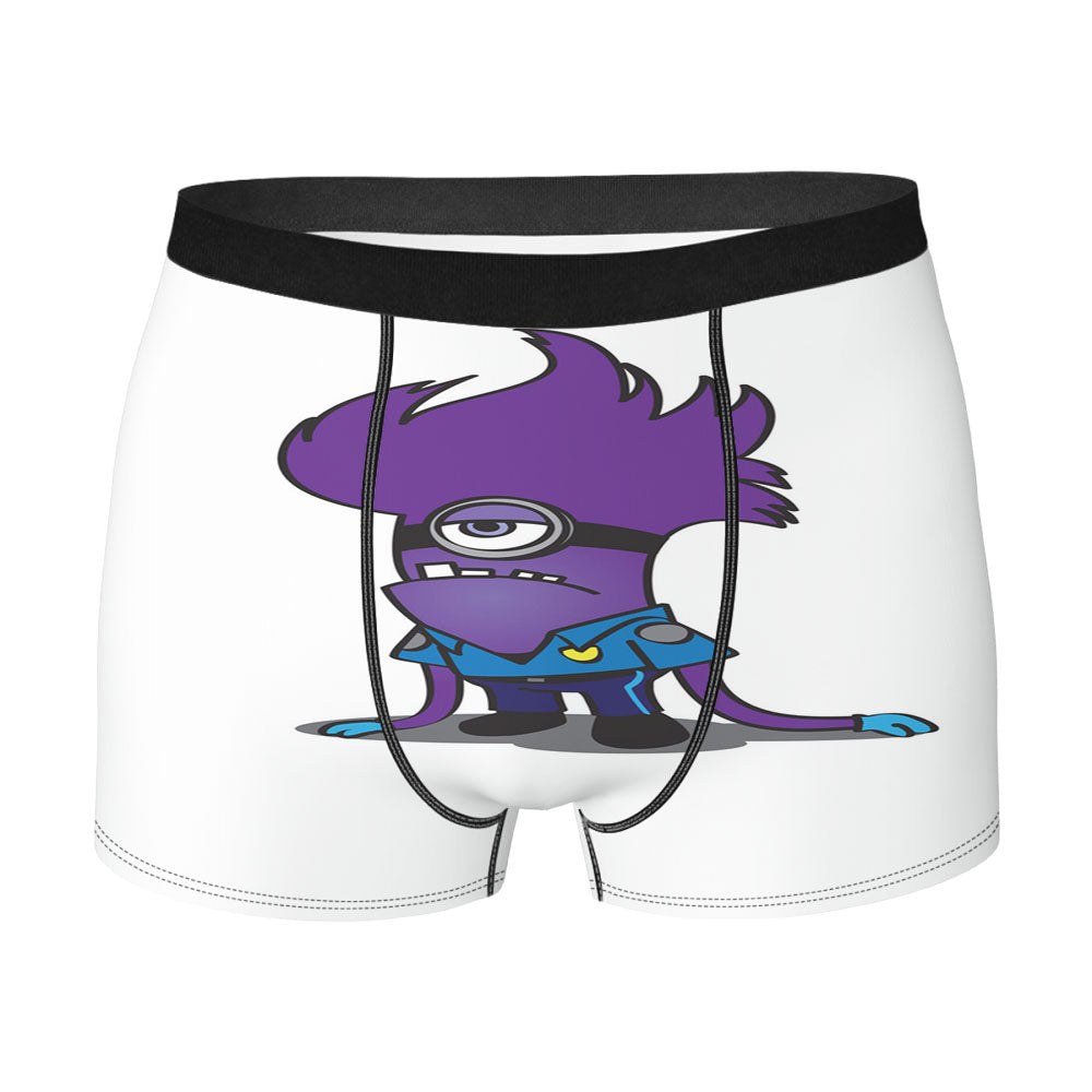 Bad Puple Minion Men'S Boxer Briefs