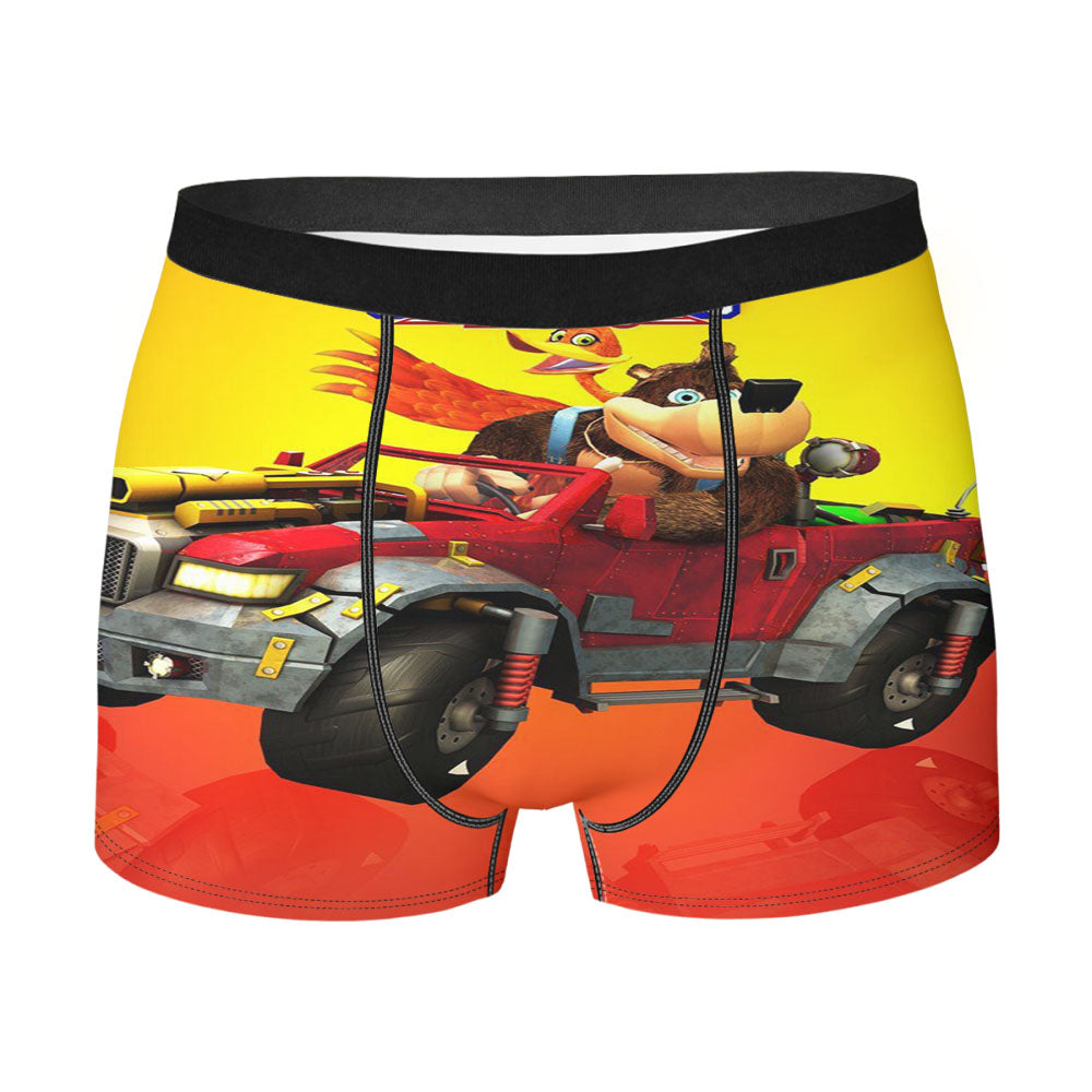 Banjo Kazooie Sonic Sega All Stars Men'S Boxer Briefs