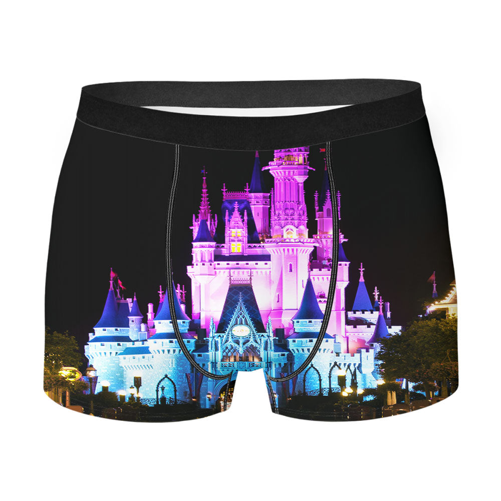 Beautiful Disney Castle Men'S Boxer Briefs
