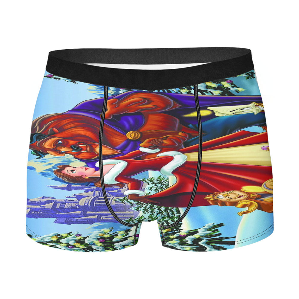 Beauty N The Beast Disney 1 Men'S Boxer Briefs