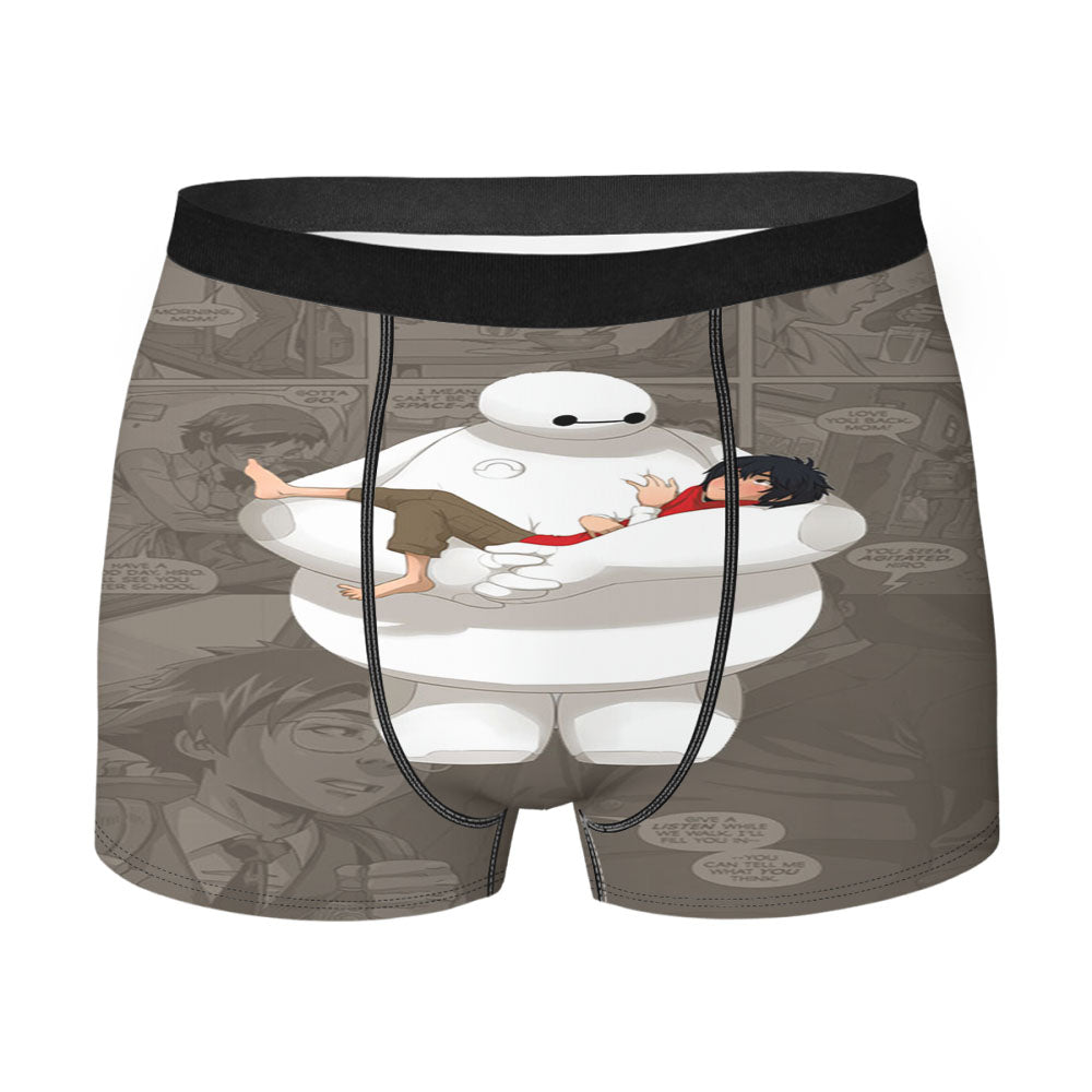 Blue Galaxy Finn And Jake Adventure Time Men's Boxer Briefs