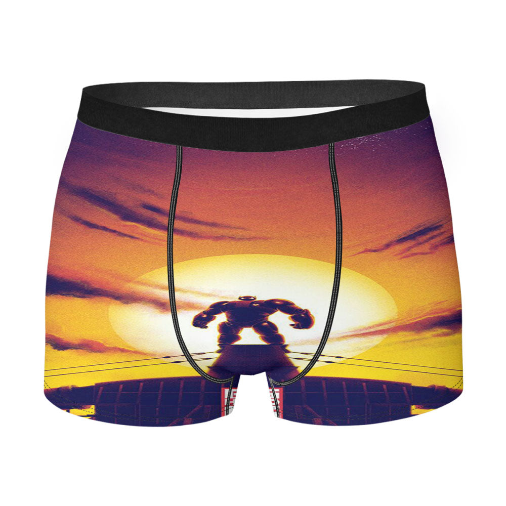 Big Hero 6 Disney Robots Men'S Boxer Briefs