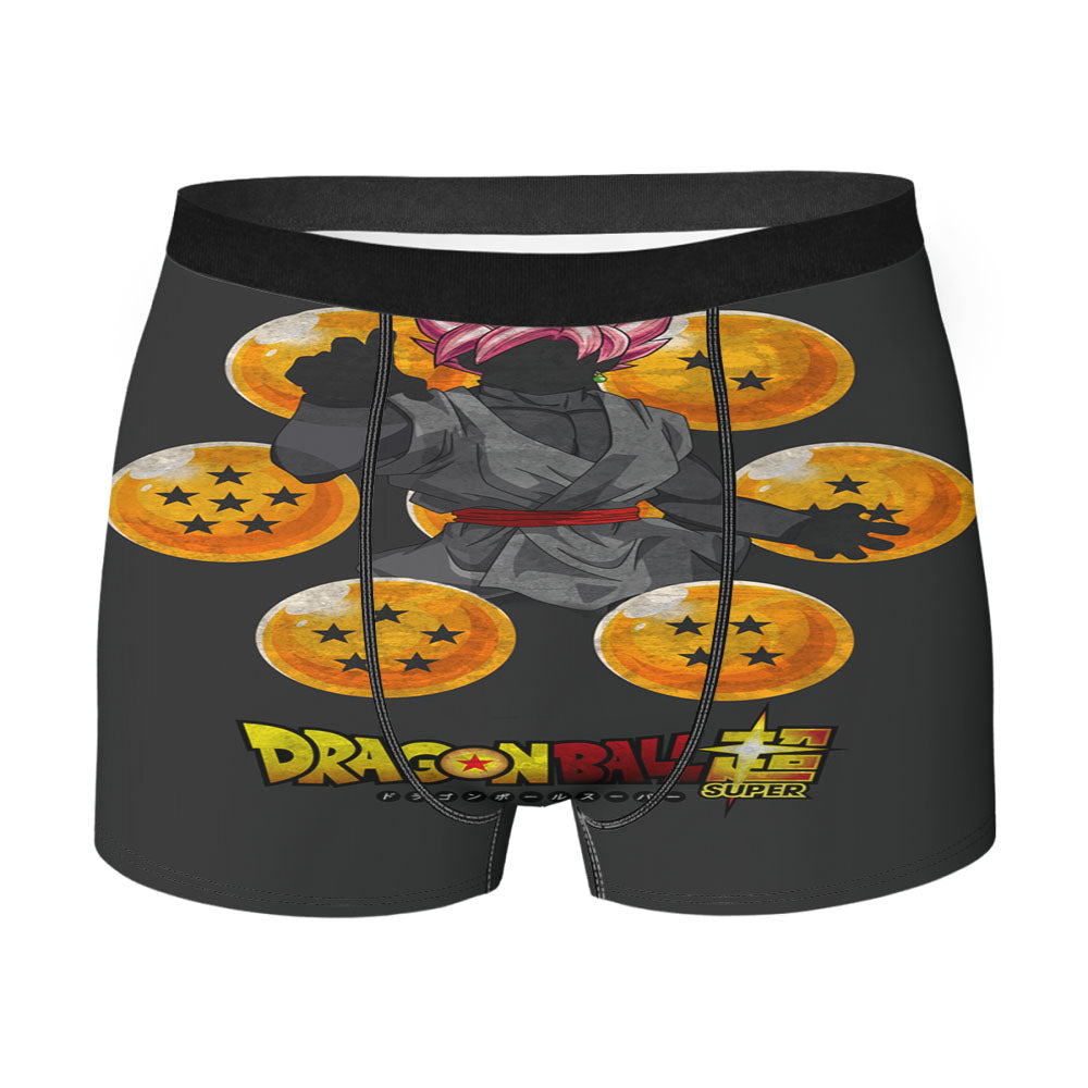Black Goku Men'S Boxer Briefs