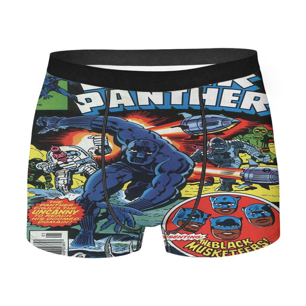 Black Panther Comic Men'S Boxer Briefs