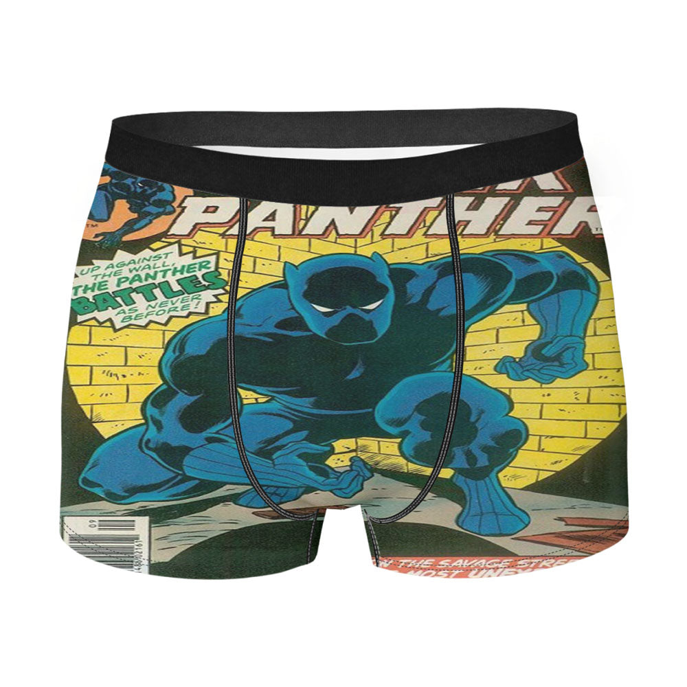 Black Panther Marvel Comic Men'S Boxer Briefs
