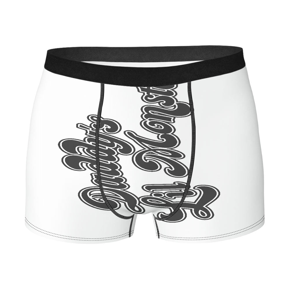 Black White Daddy Lil Monster Men'S Boxer Briefs