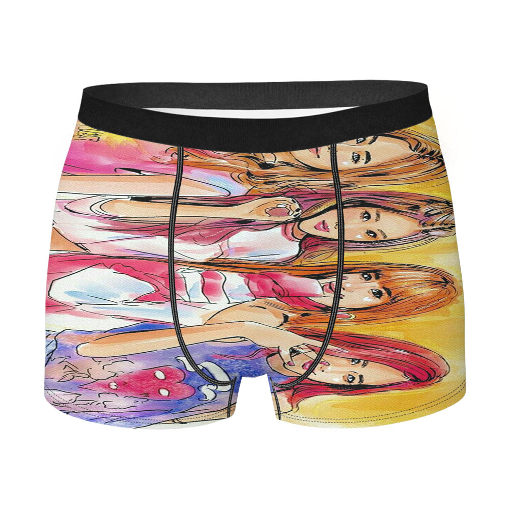Blackpink Art Men'S Boxer Briefs
