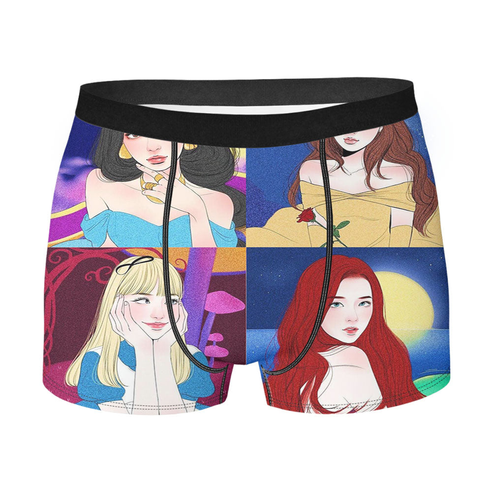 Blackpink Princess Men'S Boxer Briefs