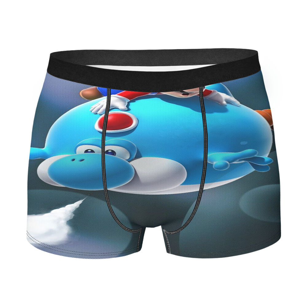 Blimp Yoshi Power Up Super Mario Galaxy Men'S Boxer Briefs