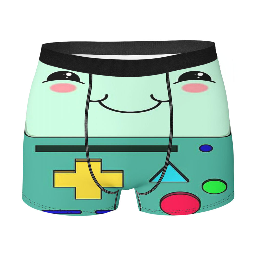 Bmo Smile Adventure Time Men'S Boxer Briefs