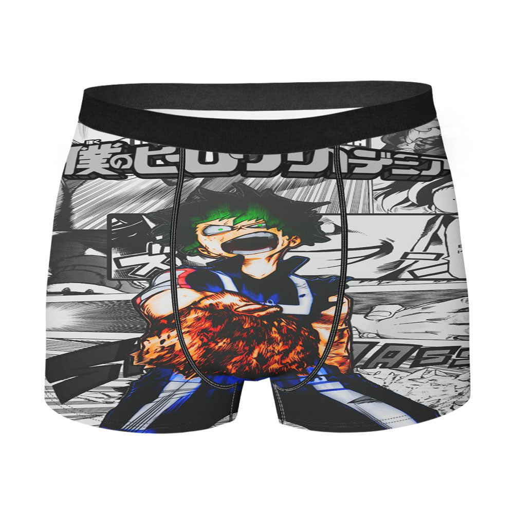 Boku No Hero Academi Comics Background Men'S Boxer Briefs
