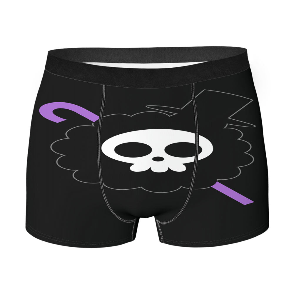 Brook Skull Onepiece Blackflag Men'S Boxer Briefs