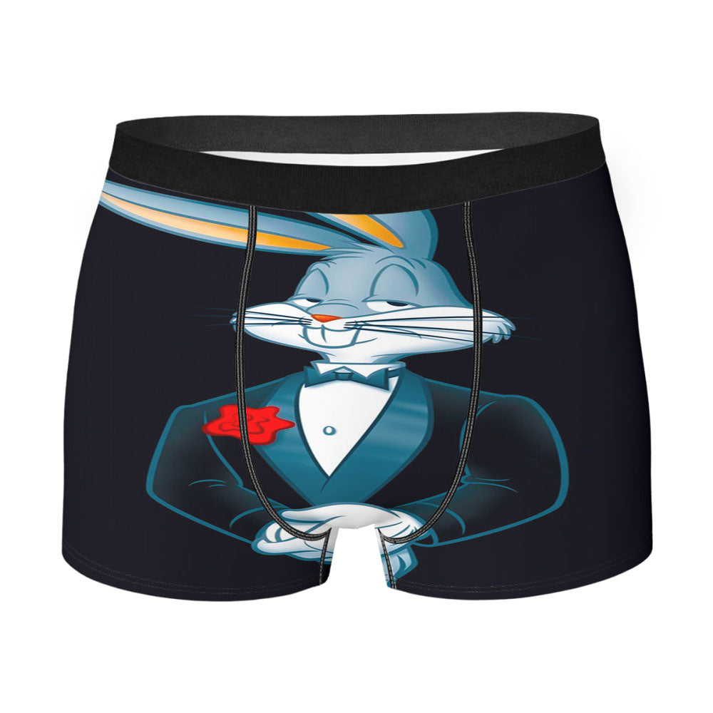 Bugs Bunny Black Men'S Boxer Briefs