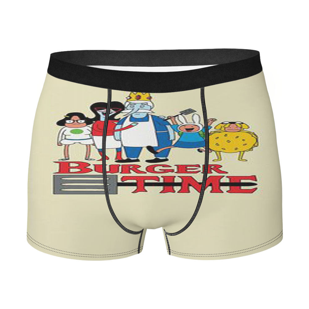 Burger Time Adventure Time Men'S Boxer Briefs