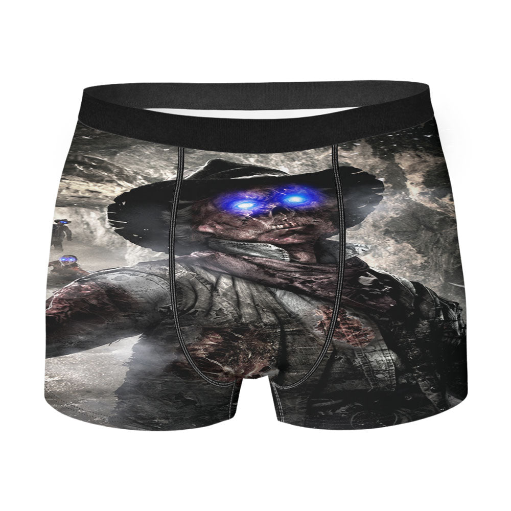 Call Of Duty Black Ops Art Zombie Men'S Boxer Briefs