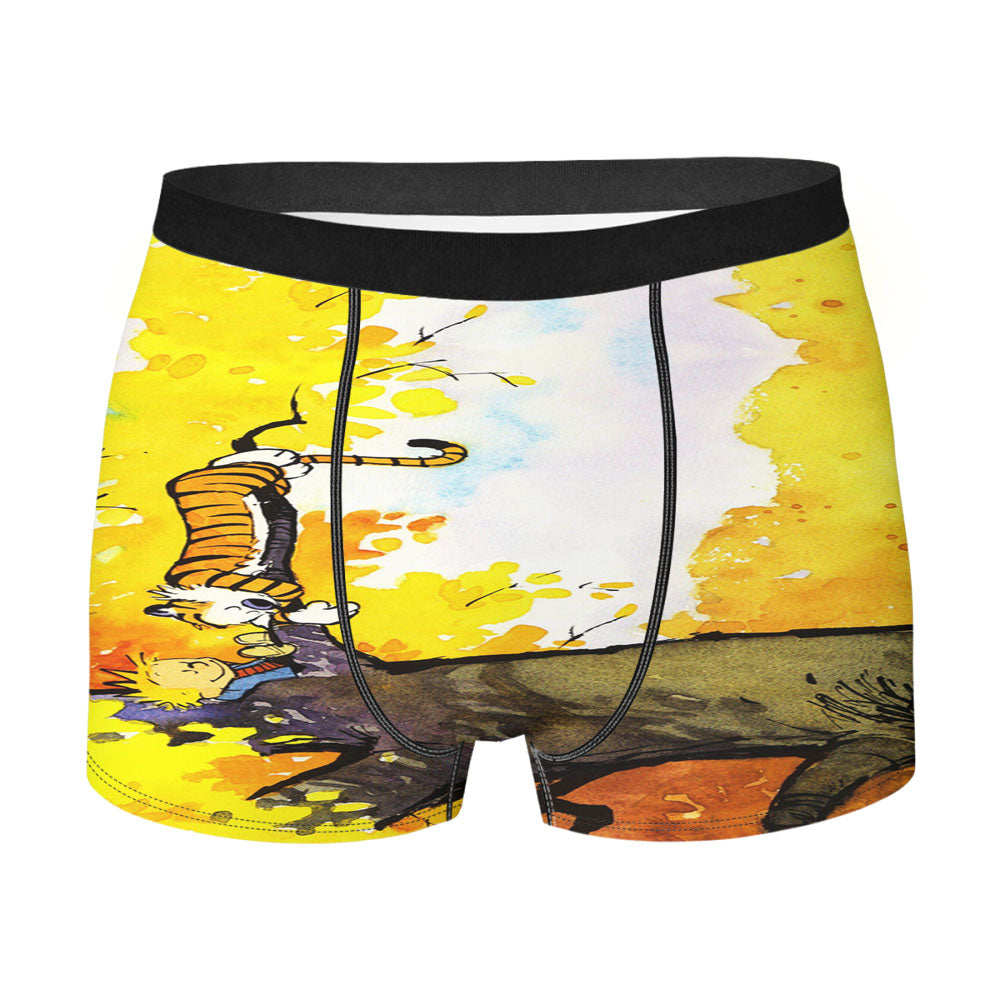 Calvin And Hobbes 6 Men'S Boxer Briefs