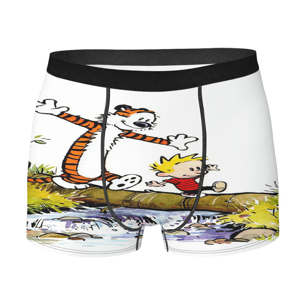 Calvin And Hobbes Walk Men'S Boxer Briefs