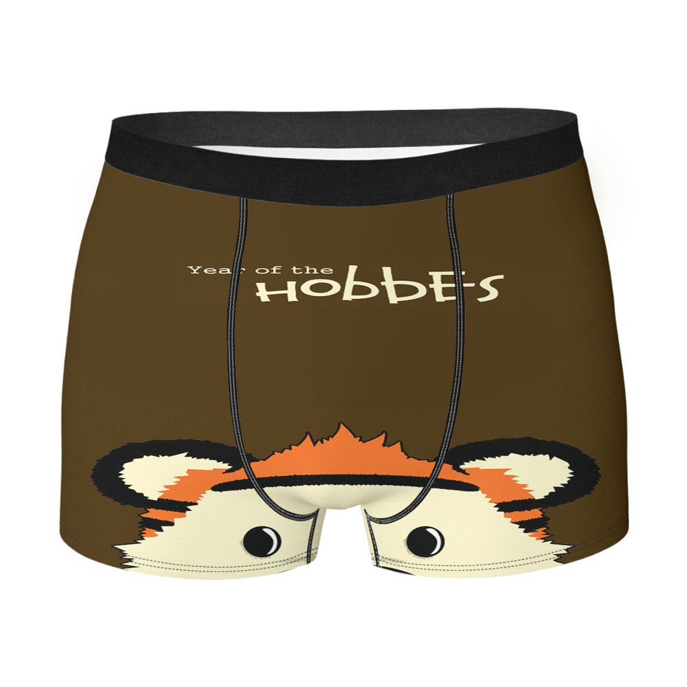 Calvin And Holbes Men'S Boxer Briefs