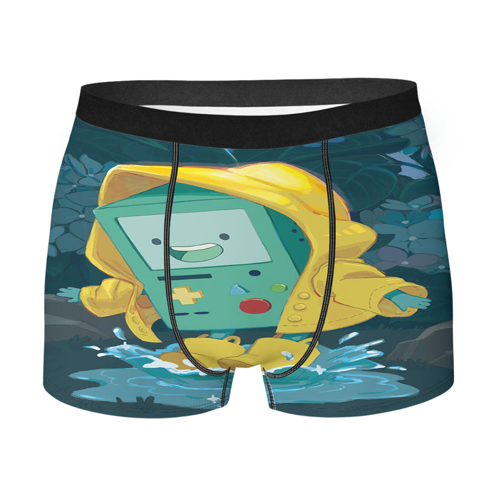 Cartoon Characters Adventure Time Men'S Boxer Briefs