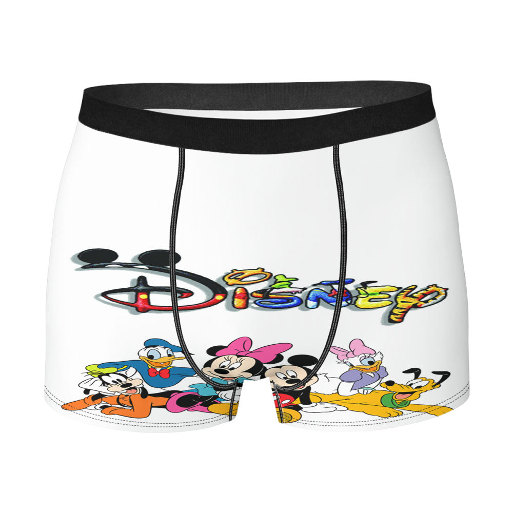 Cartoon Disney Compilation Men'S Boxer Briefs