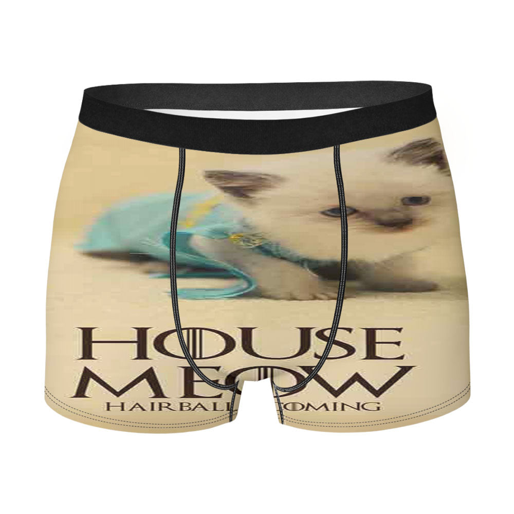 Cat Star Wars Nerd Talk Nerdy To Me Men'S Boxer Briefs