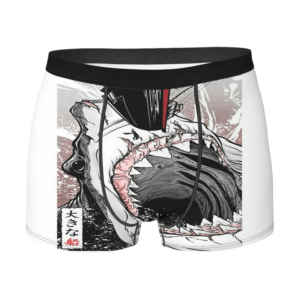 Comic Jaws Cartoon Men'S Boxer Briefs