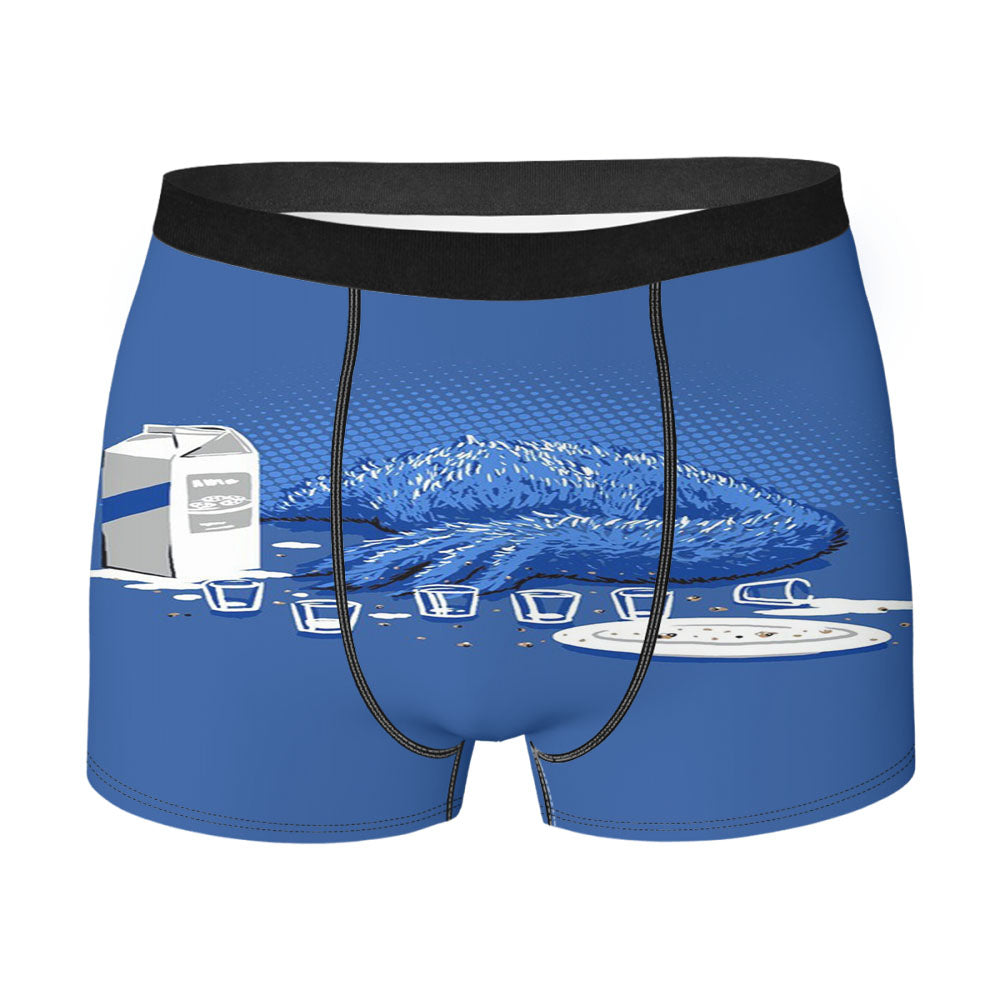 Cookie Montser Sesame Street Men'S Boxer Briefs