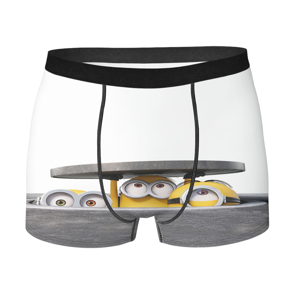 Cute Minion Art Poster Men'S Boxer Briefs