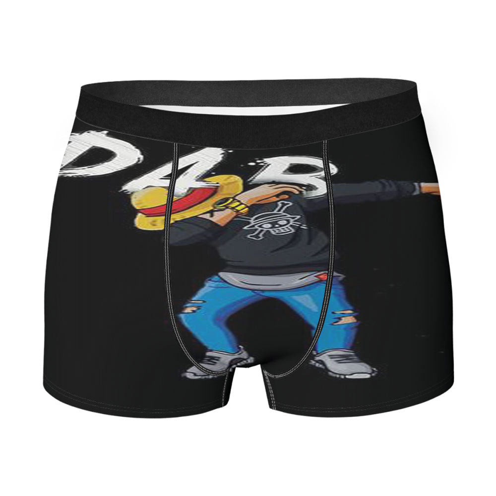 Dab Luffy Dance Men'S Boxer Briefs