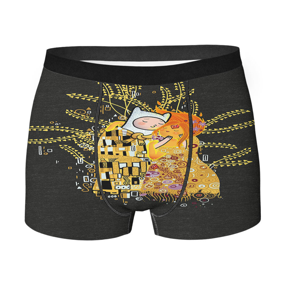 Dark Dat Kiss Adventure Time Men'S Boxer Briefs