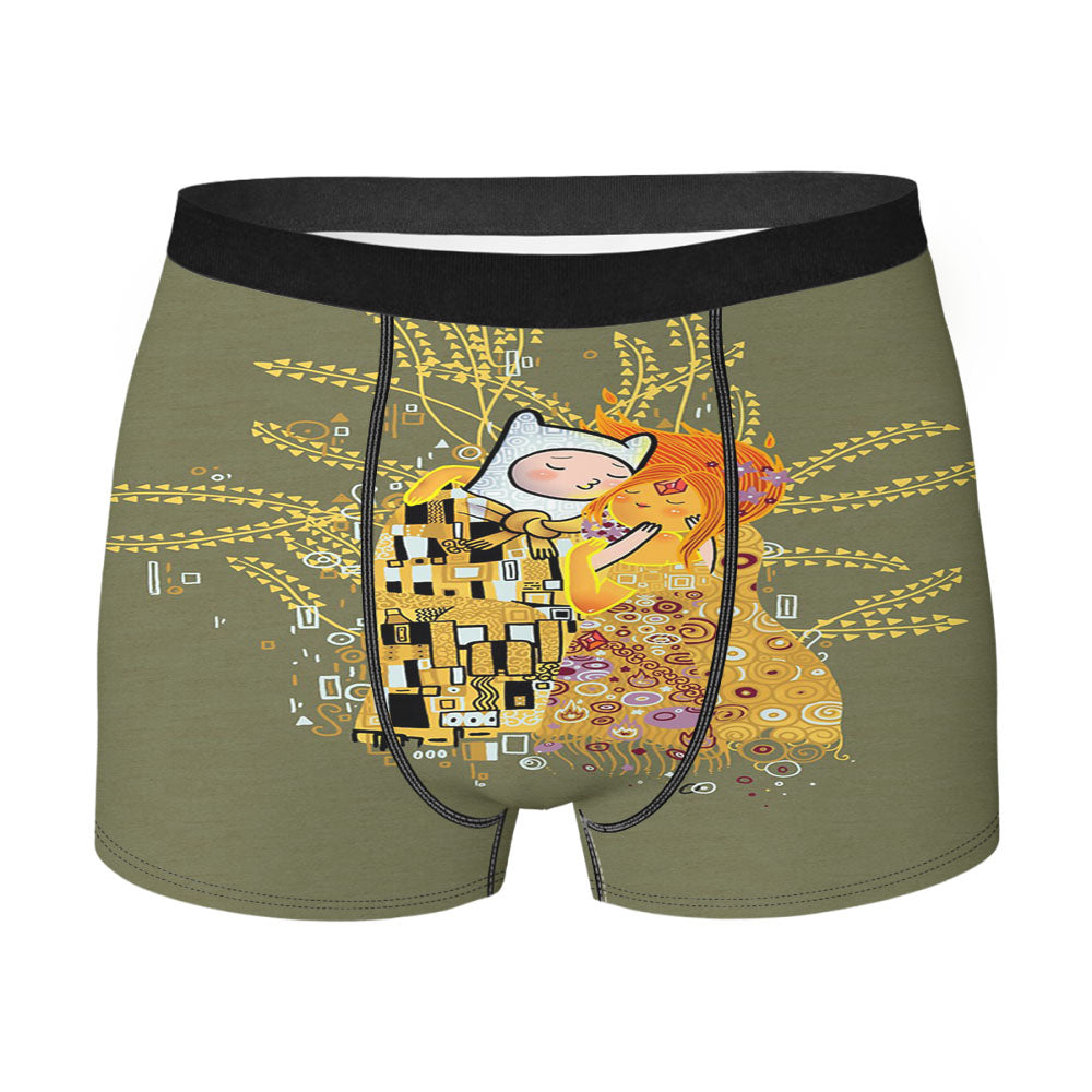 Dat Kiss Adventure Time Men'S Boxer Briefs
