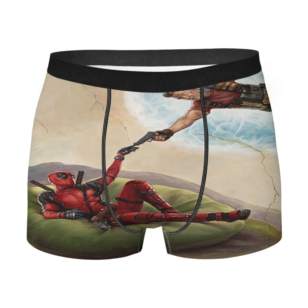 Deadpool Art Men'S Boxer Briefs