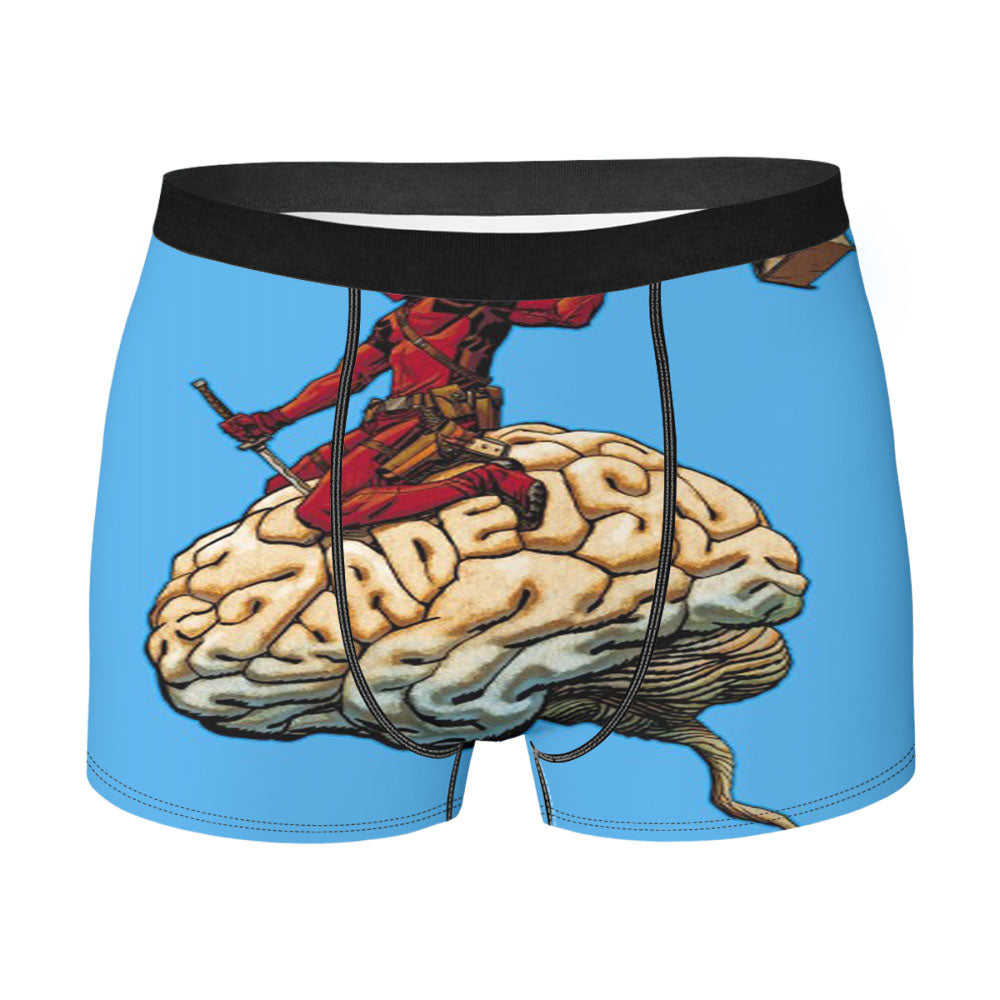 Deadpool Brain Comics Men'S Boxer Briefs