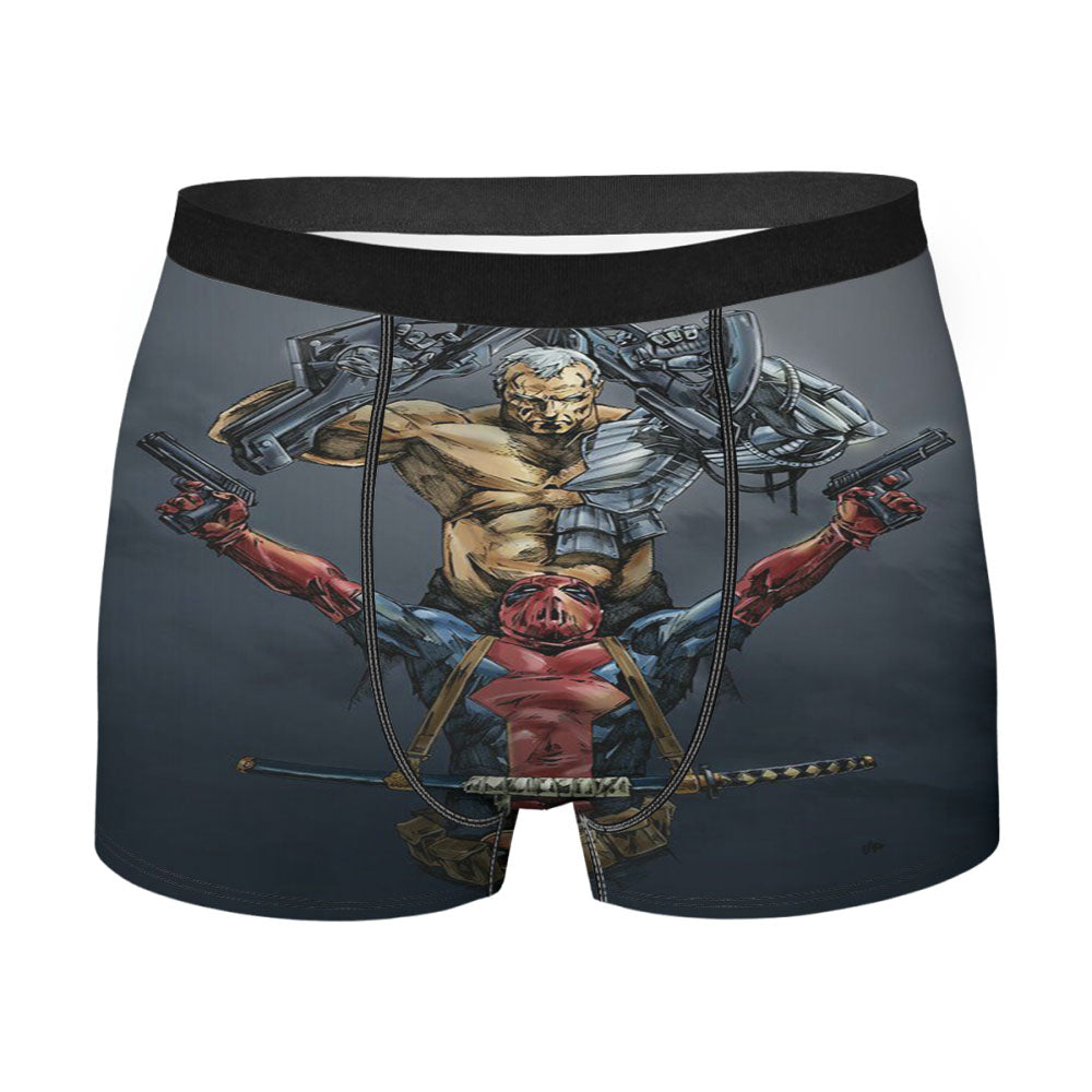 Deadpool Comic Art Men'S Boxer Briefs
