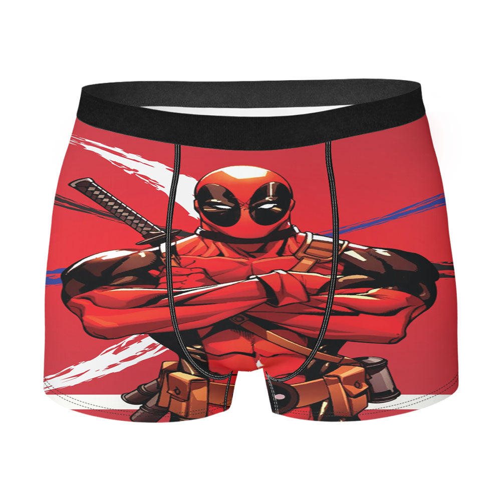 Deadpool Comics Wallpaper Men'S Boxer Briefs