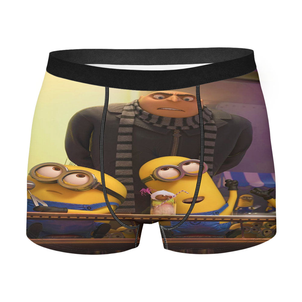 Despicable Me Gru And Minions Men'S Boxer Briefs