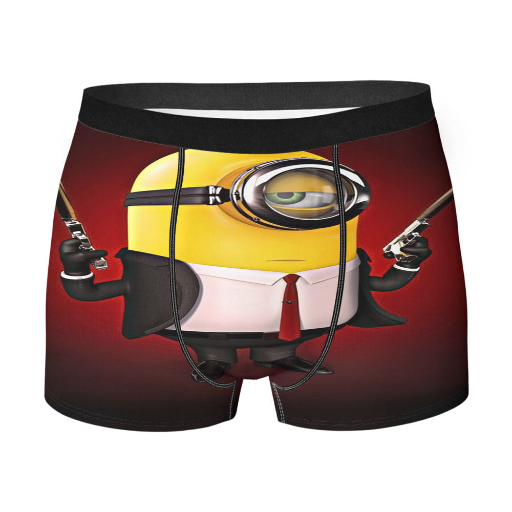 Despicable Me Hitman Minion Men'S Boxer Briefs