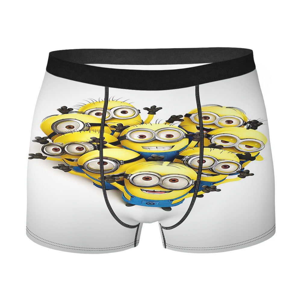 Despicable Me Minions Heart- Men'S Boxer Briefs
