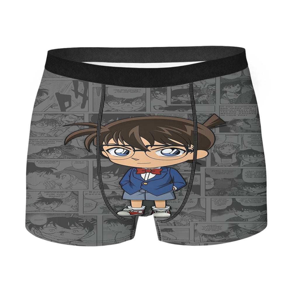 Detective Conan Comic Men'S Boxer Briefs