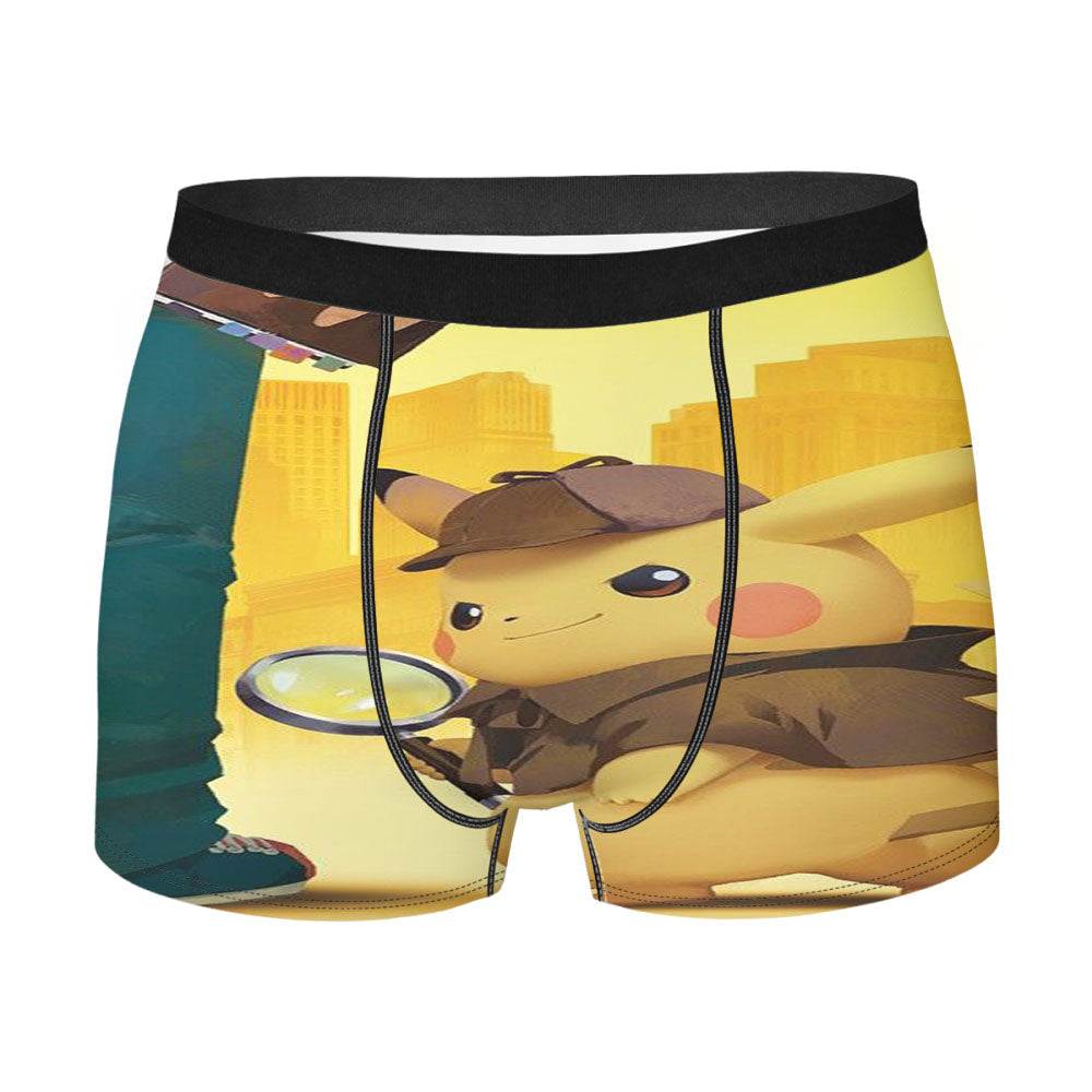 Detective Pikachu Men'S Boxer Briefs