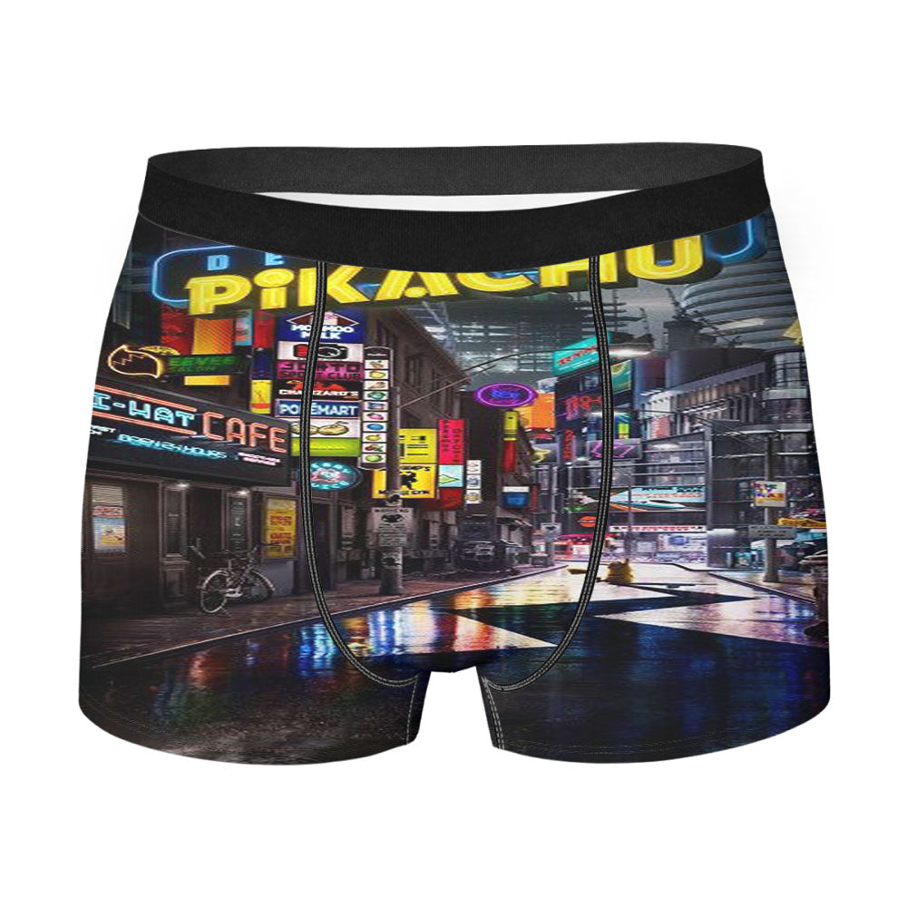 Detective Pikachu Cover Men'S Boxer Briefs